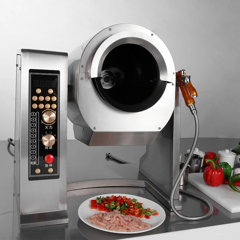 3.5KG Lestov Brand Commercial Robot Stir-fry Cooking Machine Stainless Steel 5000W Power Easy Cleaning for Fast-Food Restaurants
3.5KG Lestov Brand Commercial Robot Stir-fry Cooking Machine Stainless Steel 5000W Power Easy Cleaning for Fast-Food Restaurants