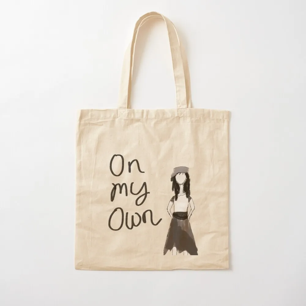 “On My Own” Quote-Eponine Tote Bag foldable reusable bag Canvas hand bags custom bags
“On My Own” Quote-Eponine Tote Bag foldable reusable bag Canvas hand bags custom bags