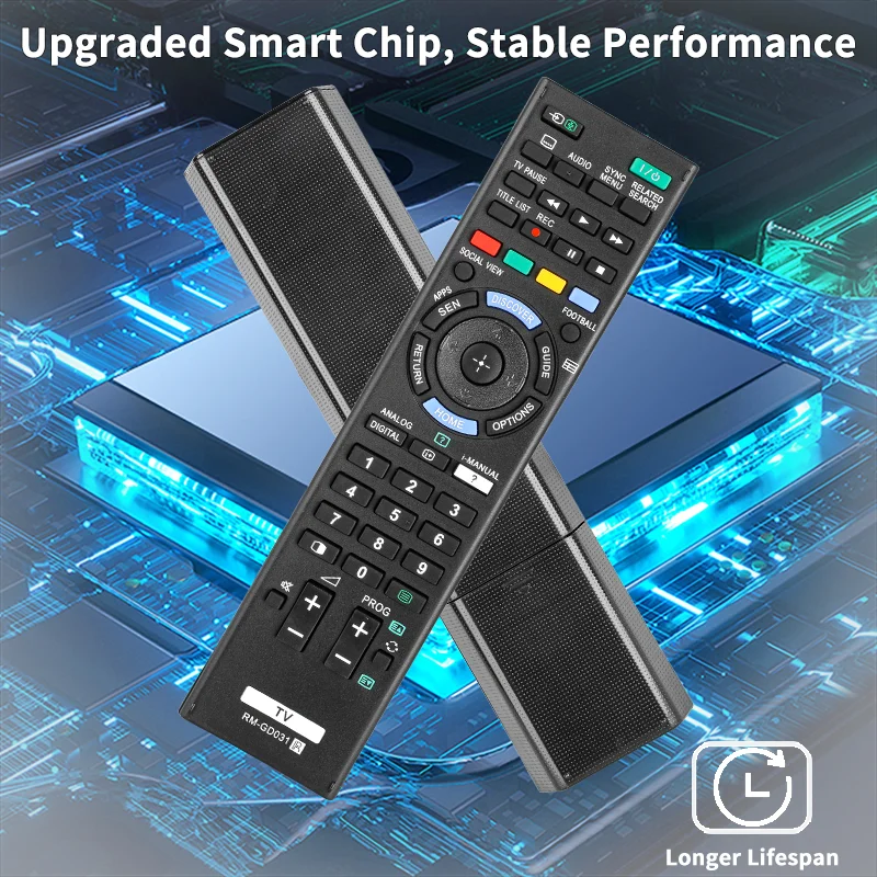 RM-GD031 For Sony Remote Control Compatible With Sony TV KDL-32W700B KDL-40W600B KDL-42W700B KDL-42W800B KDL-42W807B KDL-48W600B
RM-GD031 For Sony Remote Control Compatible With Sony TV KDL-32W700B KDL-40W600B KDL-42W700B KDL-42W800B KDL-42W807B KDL-48W600B