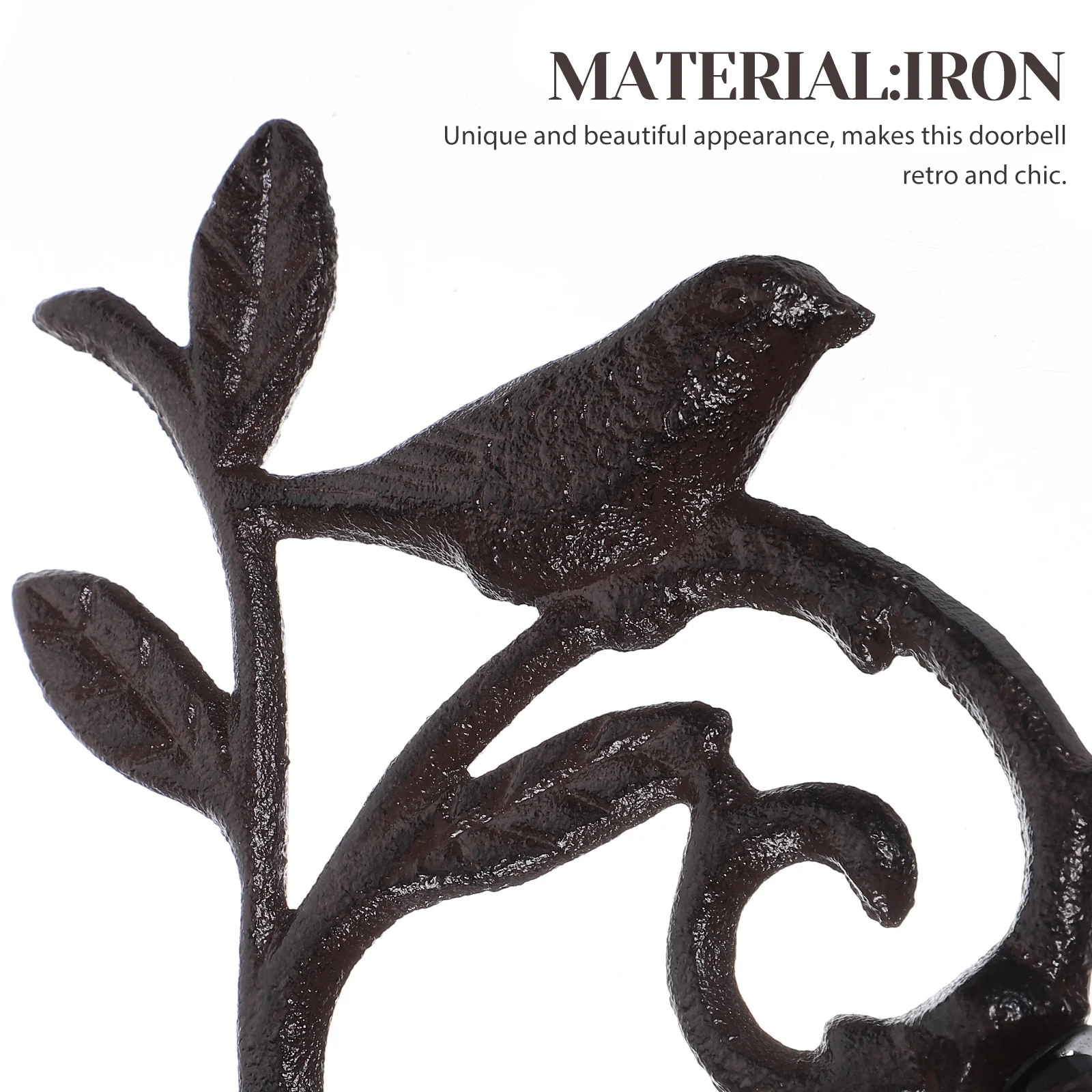 Cast Iron Bells for Outside Retro Bell Wrought Iron Wall Bell Door Hanging Pendant Eye Catching Gift Idea Retro Doorbell
Cast Iron Bells for Outside Retro Bell Wrought Iron Wall Bell Door Hanging Pendant Eye Catching Gift Idea Retro Doorbell