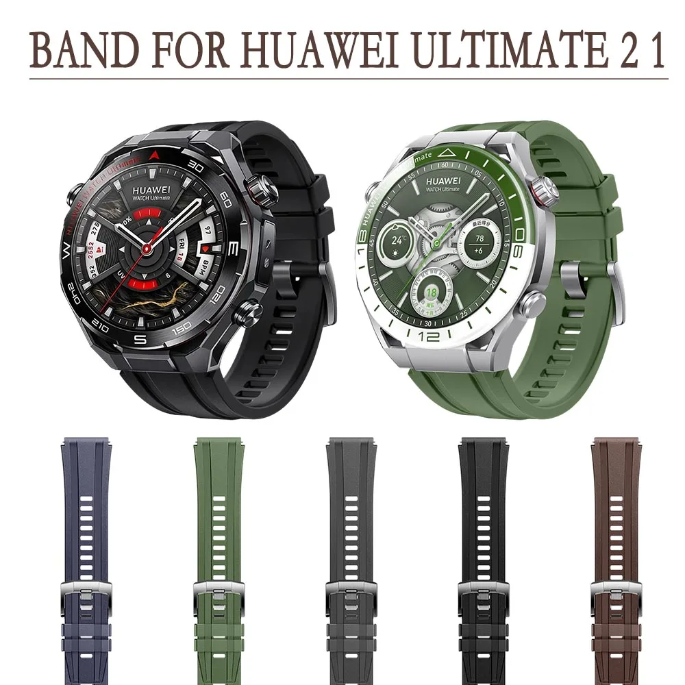 Fluororubber Business Strap for Huawei Ultimate 2/1 Watch Strap Breathable Comfortable Soft Band for Huawei Ultimate 2/1 Strap
Fluororubber Business Strap for Huawei Ultimate 2/1 Watch Strap Breathable Comfortable Soft Band for Huawei Ultimate 2/1 Strap