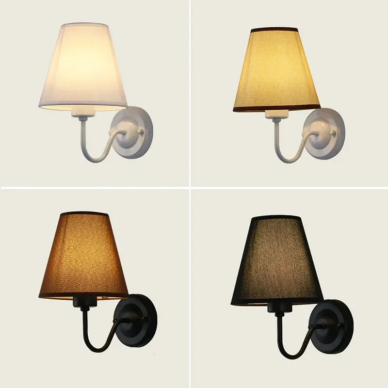 Multi-Color Optional Bulb Lamp Wall Lamp Creative Canvas Aisle Corridor Wall Lamp Bedroom Hotel Modern Style
Multi-Color Optional Bulb Lamp Wall Lamp Creative Canvas Aisle Corridor Wall Lamp Bedroom Hotel Modern Style