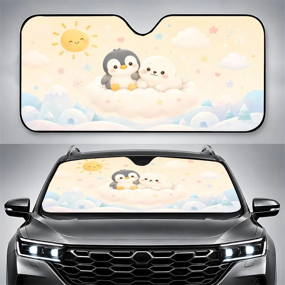 Style J-Japanese H-Healing Sun Visor Car Windshield Sunshade UV Block Heat Insulation Cooling Easy Install Portable Foldable
Style J-Japanese H-Healing Sun Visor Car Windshield Sunshade UV Block Heat Insulation Cooling Easy Install Portable Foldable