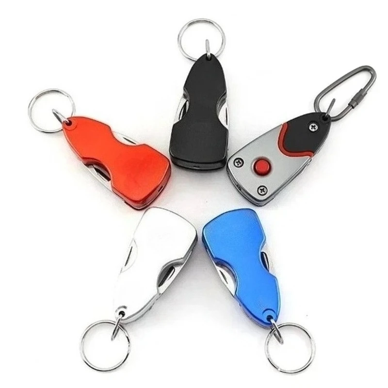 Multi-functional Keychain Portable Screwdriver Stainless Steel Tool Knife with Keychain Knife Gift Outdoor 5-in-1 Folding Mini
Multi-functional Keychain Portable Screwdriver Stainless Steel Tool Knife with Keychain Knife Gift Outdoor 5-in-1 Folding Mini