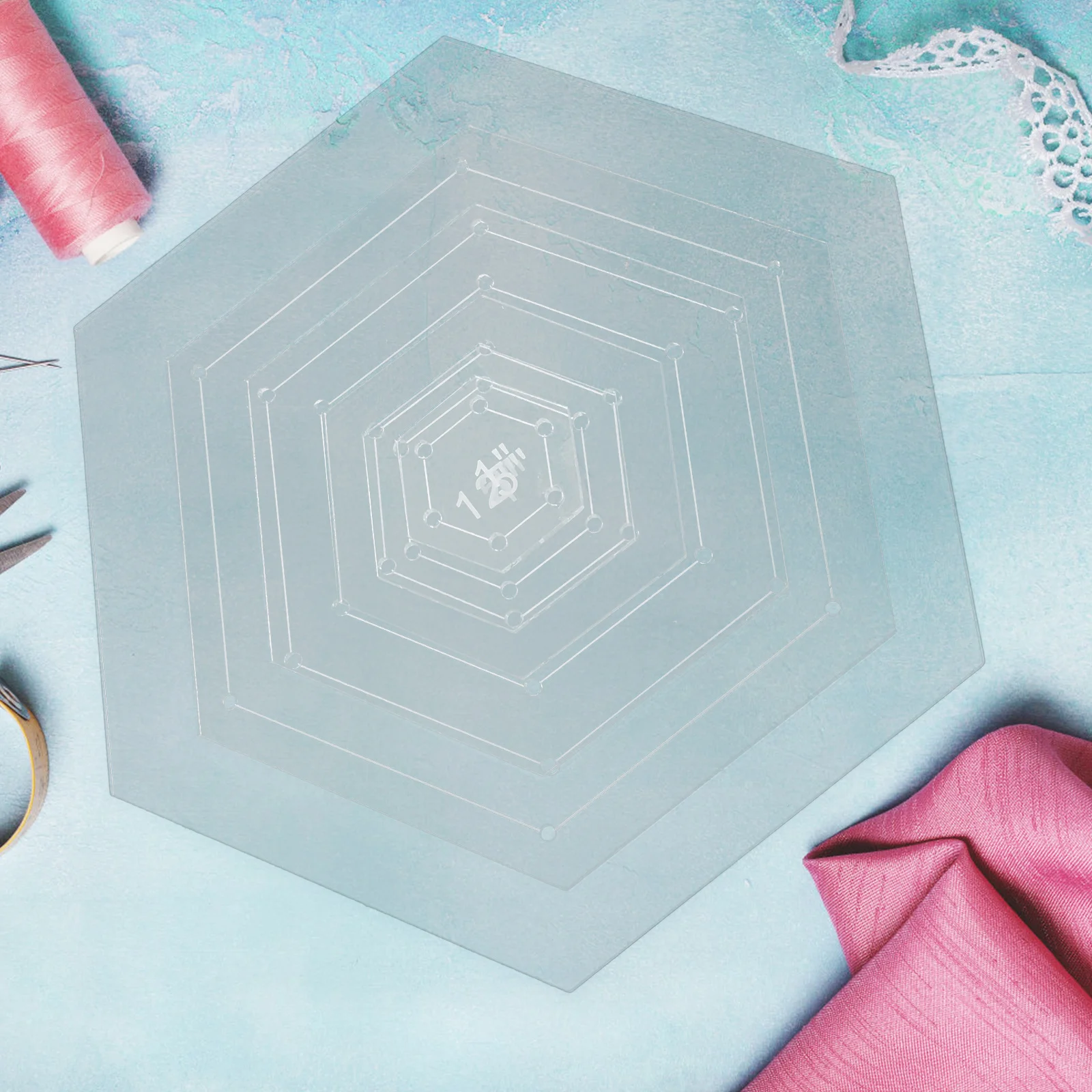 6Pcs Durable Acrylic Quilting Template Patchwork Ruler for Sewing Quilting and Embroidery DIY Craft Tools Sewing Templates
6Pcs Durable Acrylic Quilting Template Patchwork Ruler for Sewing Quilting and Embroidery DIY Craft Tools Sewing Templates