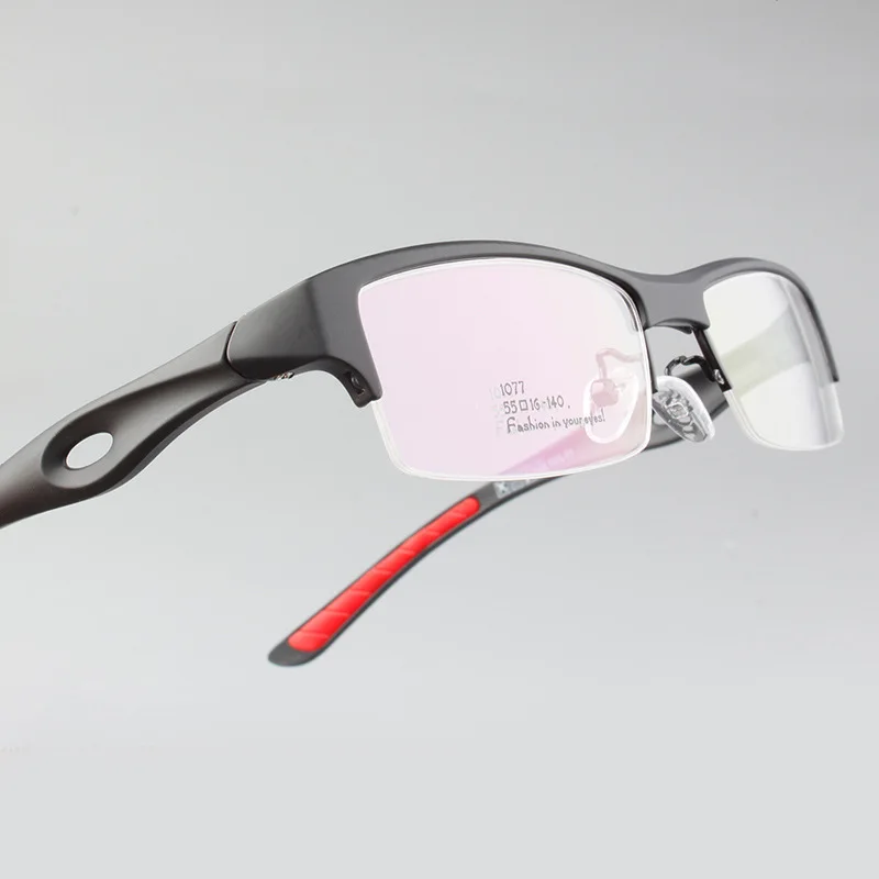Fashion Men's Sports Reading Glasses TR90 Ultralight Vintage Half Frame Football Myopic Optical Prescription Eyeglasses Frames
Fashion Men's Sports Reading Glasses TR90 Ultralight Vintage Half Frame Football Myopic Optical Prescription Eyeglasses Frames