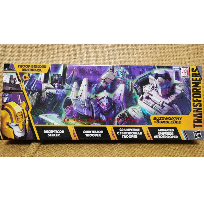Original Transformer G class BB Army Builder Set New product Anime robot Childrens Toy birthday present Statue model Promotional
Original Transformer G class BB Army Builder Set New product Anime robot Childrens Toy birthday present Statue model Promotional