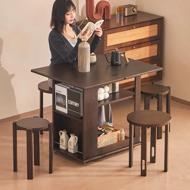 Solid wood folding dining table household small apartment movable dining table living room sofa side cabinet coffee table foldab
Solid wood folding dining table household small apartment movable dining table living room sofa side cabinet coffee table foldab