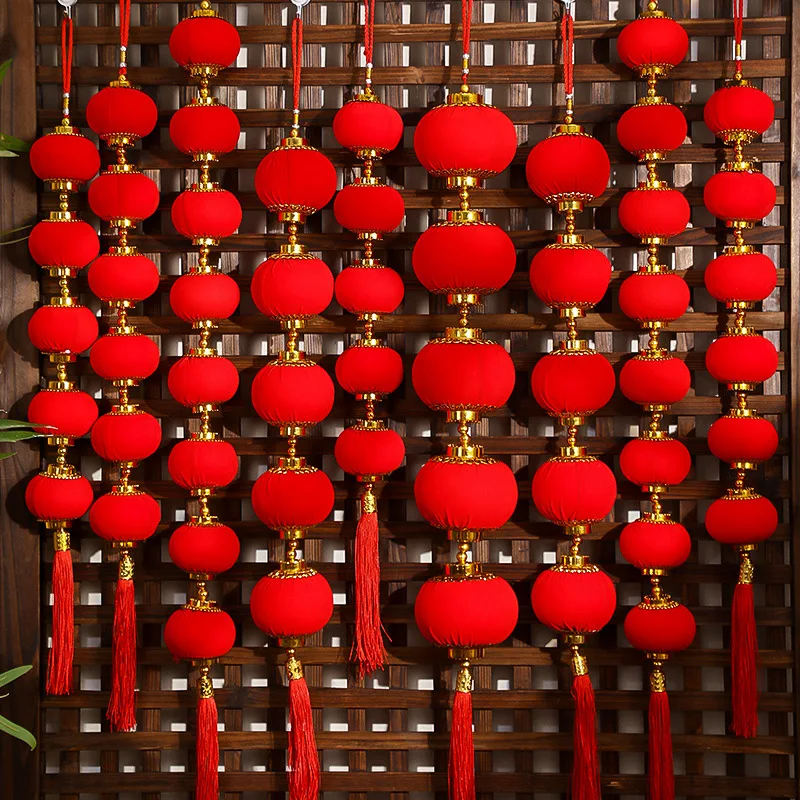 New Year decoration pendant decoration Small lantern New Year Red lantern wall decoration hanging festive gifts
New Year decoration pendant decoration Small lantern New Year Red lantern wall decoration hanging festive gifts