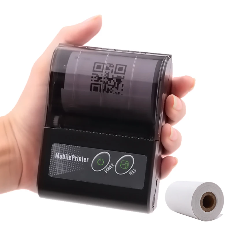 2-inch Portable Thermal Receipt Printer 58mm Mini Wireless POS Thermal Printer for Mobile Smartphone Pocket-sized in Stock
2-inch Portable Thermal Receipt Printer 58mm Mini Wireless POS Thermal Printer for Mobile Smartphone Pocket-sized in Stock