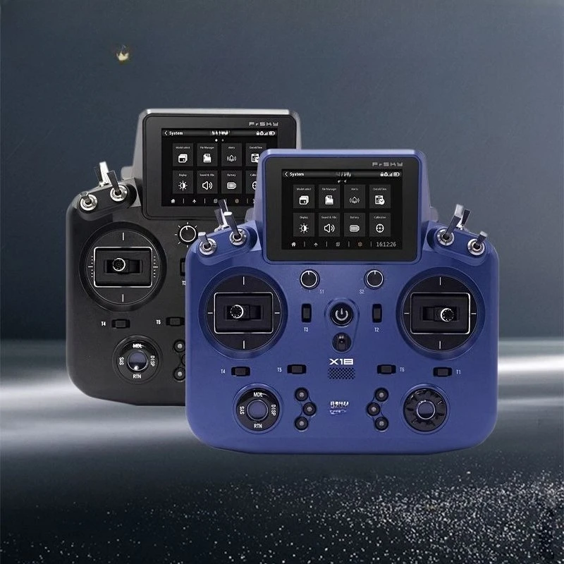 X18 dual-band 915M 2.4G remote control ETHOS Chinese and English super TBS
X18 dual-band 915M 2.4G remote control ETHOS Chinese and English super TBS