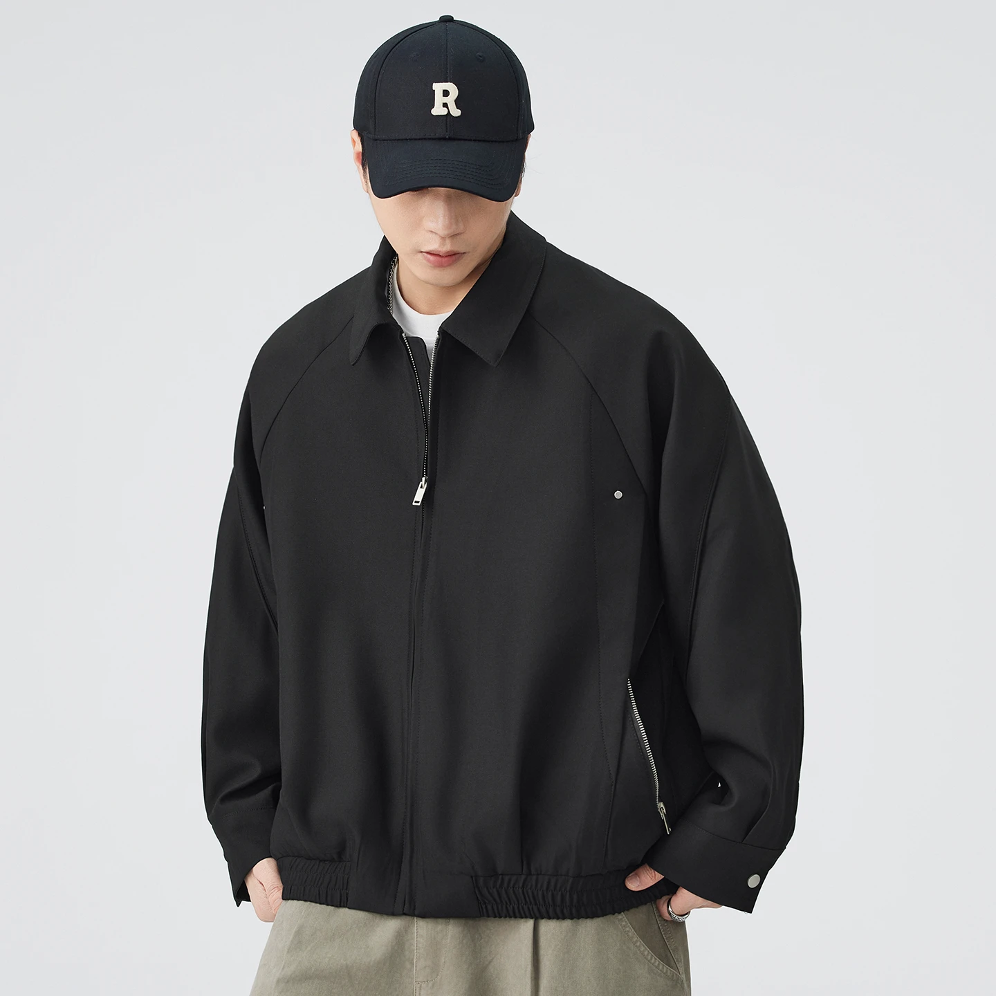 Men Japanese Streetwear Fashion Loose Casual Short Bomber Jacket Women Spring Autumn Outerwear Couple Cargo Coat
Men Japanese Streetwear Fashion Loose Casual Short Bomber Jacket Women Spring Autumn Outerwear Couple Cargo Coat