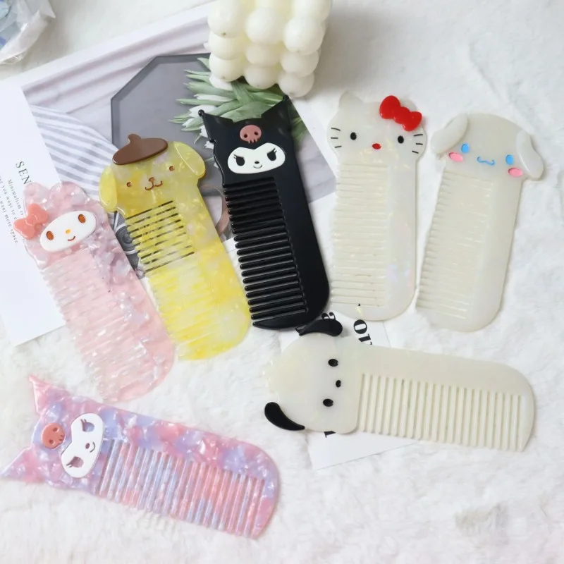 Sanrio Hello Kitty Cartoon Three-dimensional Hair Comb Cute Doll Melody Crystal Girl Hairdressing Comb Massage Comb Kids Giftt
Sanrio Hello Kitty Cartoon Three-dimensional Hair Comb Cute Doll Melody Crystal Girl Hairdressing Comb Massage Comb Kids Giftt
