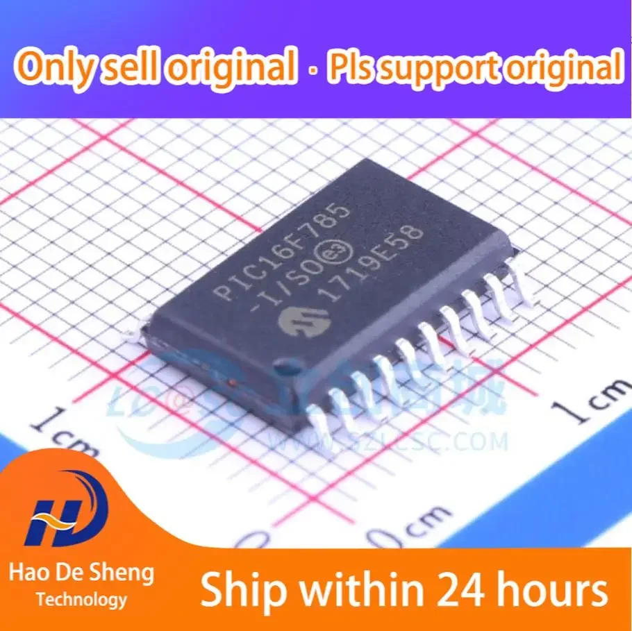 10 шт./лот PIC16F785-I/SO PIC16F785-I SOP20 новый оригинальный в наличии
10 шт./лот PIC16F785-I/SO PIC16F785-I SOP20 новый оригинальный в наличии