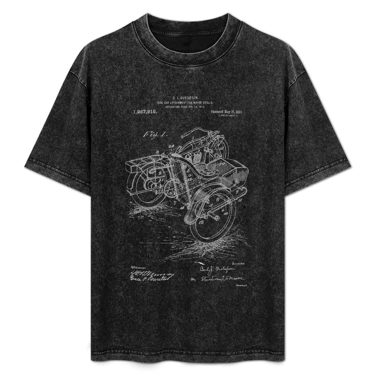 Patent Blueprint - 1918 Sidecar For A Motorcycle T-Shirt Lightweight Sport Basic T-Shirt
Patent Blueprint - 1918 Sidecar For A Motorcycle T-Shirt Lightweight Sport Basic T-Shirt