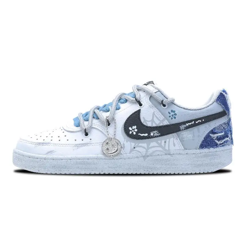 [Мужские низкие туфли для скейтборда Nike Court Vision 1, мужские серые, синие
[Мужские низкие туфли для скейтборда Nike Court Vision 1, мужские серые, синие