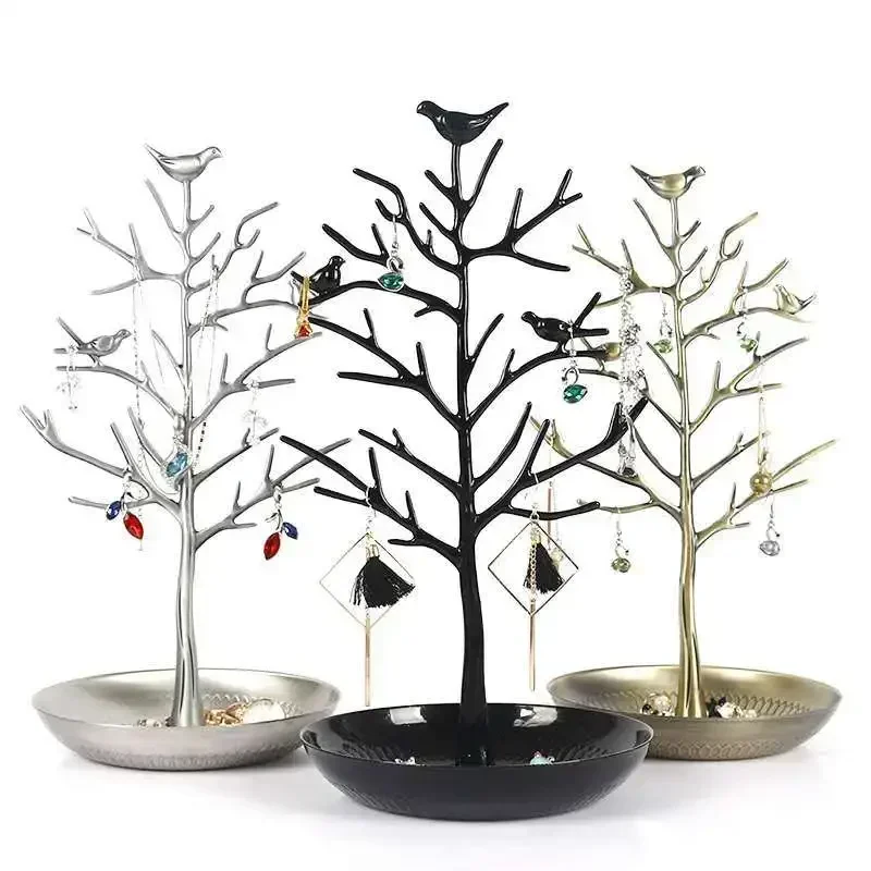 Retro Jewelry Tree Organizer for Necklaces and Earrings Ring Tree Holder Display Jewelry Tower Tree Bird Tree Gift for Women
Retro Jewelry Tree Organizer for Necklaces and Earrings Ring Tree Holder Display Jewelry Tower Tree Bird Tree Gift for Women