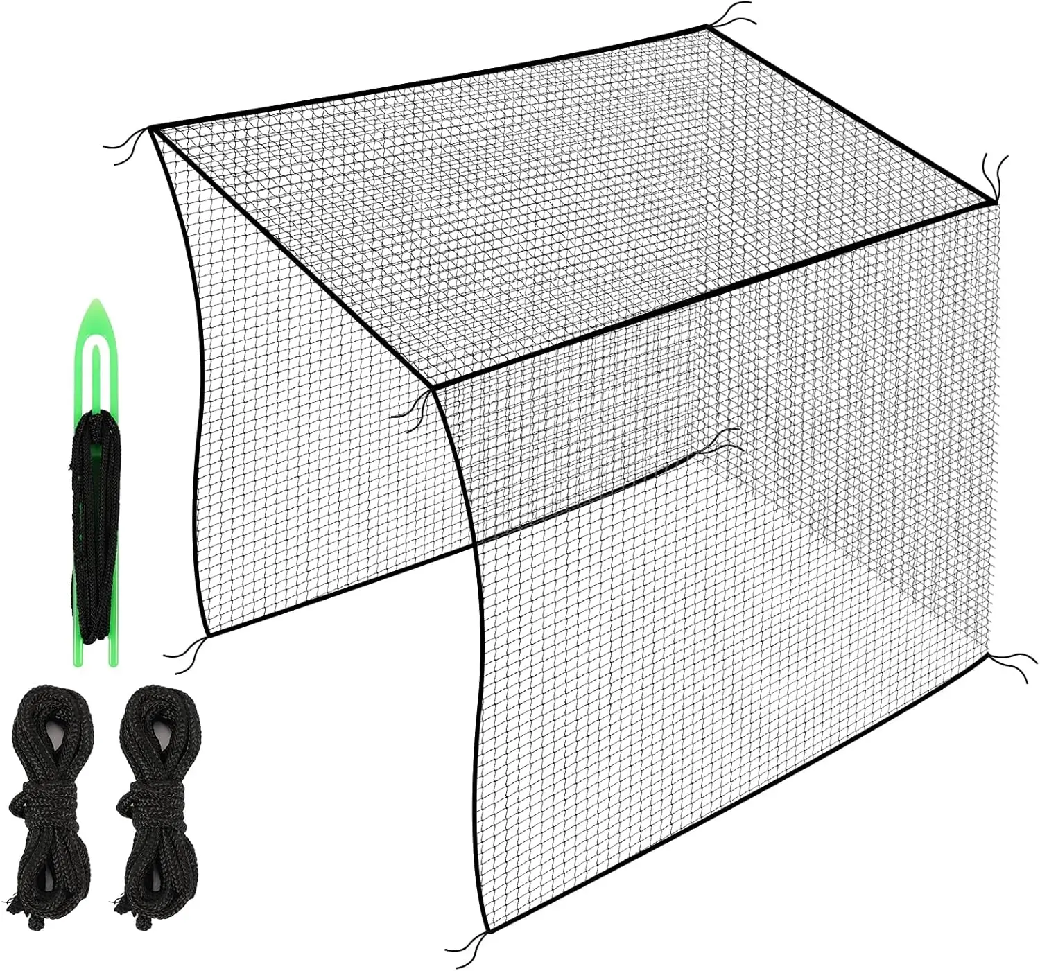 Golf Net, 10x10x10 Feet Heavy Duty Practice Net with Installation Tool, Durable Nylon Hitting Net for Indoor Outdoor Training,
Golf Net, 10x10x10 Feet Heavy Duty Practice Net with Installation Tool, Durable Nylon Hitting Net for Indoor Outdoor Training,