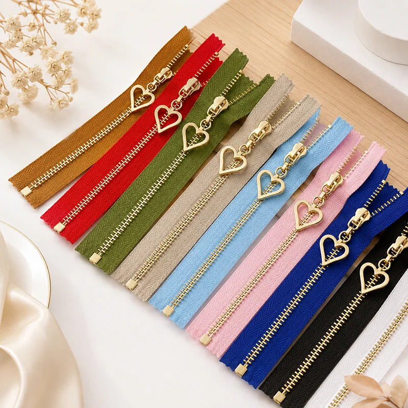 5/10Pcs 3# 15-70cm Metal Zippers Auto Lock Closed Open End Zip for Bags Pocket Wallet Garment Repair Sewing Accessory Kit Supply
5/10Pcs 3# 15-70cm Metal Zippers Auto Lock Closed Open End Zip for Bags Pocket Wallet Garment Repair Sewing Accessory Kit Supply