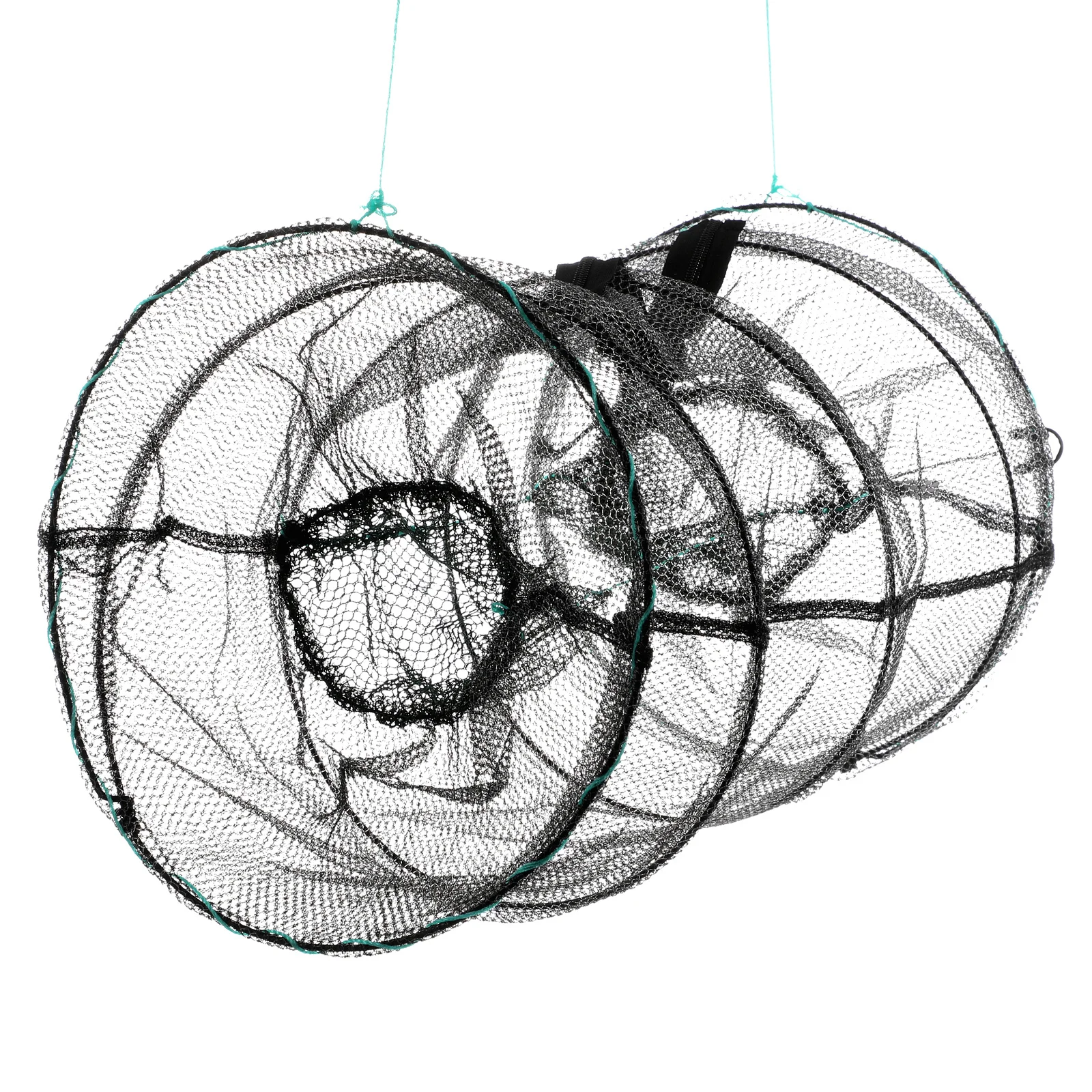 1pc Foldable Spring Cage Fishing Ultra Dense Mesh Big Size No Installation Easy Use Saltwater Freshwater Compatible Shrimp
1pc Foldable Spring Cage Fishing Ultra Dense Mesh Big Size No Installation Easy Use Saltwater Freshwater Compatible Shrimp