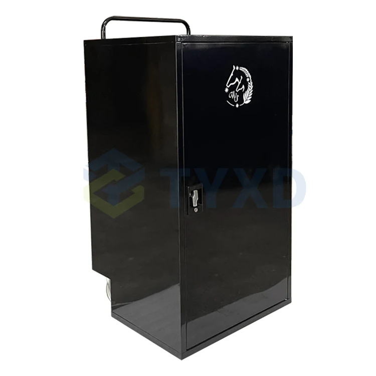 Metal Horse Saddle Trunk Box Steel Saddle Tack Locker Cabinet With Wheels
Metal Horse Saddle Trunk Box Steel Saddle Tack Locker Cabinet With Wheels