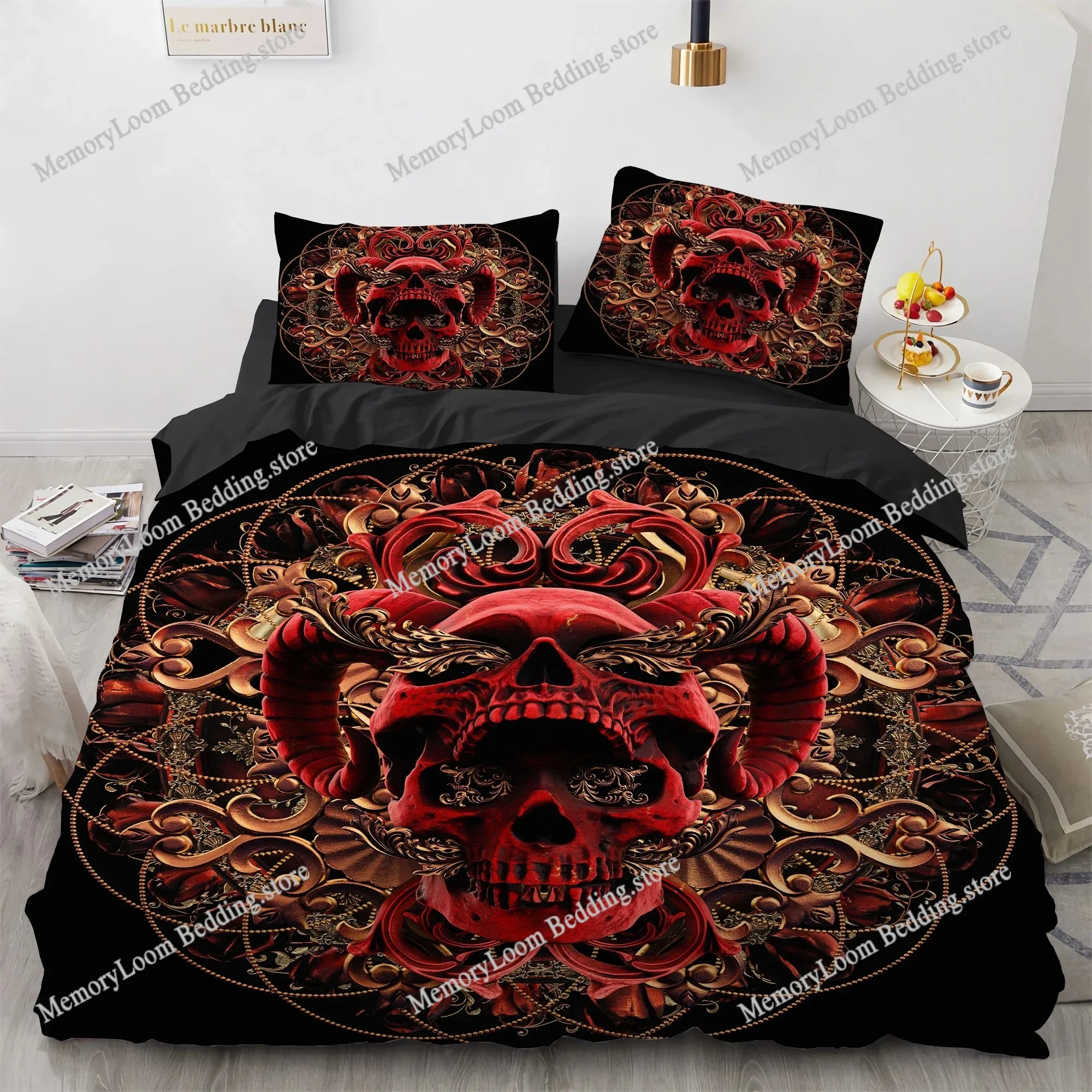 Distressed Skeleton Bedding Set Duvet Cover 3d Bedding Fashion Design Decoration King Duvet Cover Set Double Bed Set Bedding
Distressed Skeleton Bedding Set Duvet Cover 3d Bedding Fashion Design Decoration King Duvet Cover Set Double Bed Set Bedding