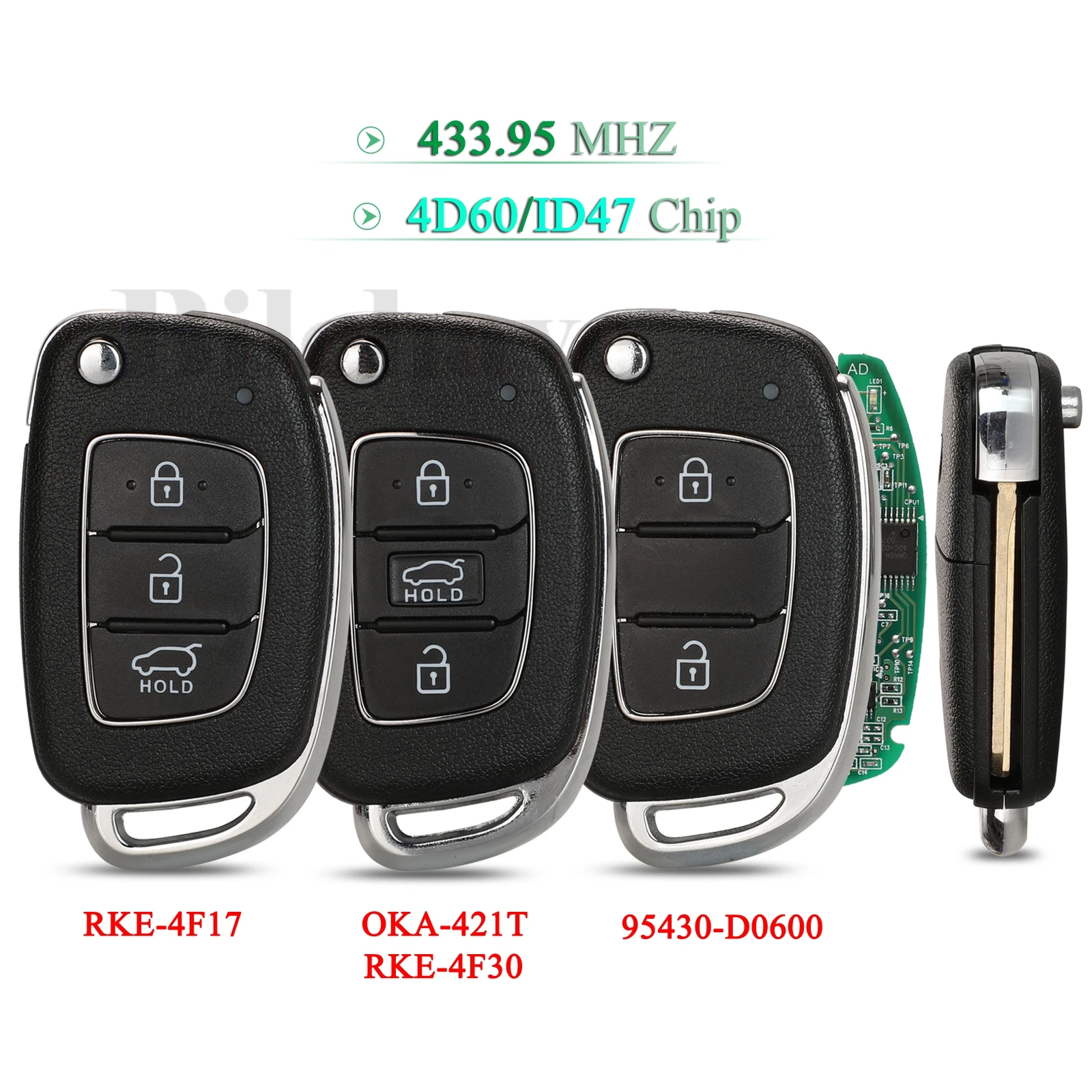 jingyuqin 2/3 Buttons 433.95MHz Flip Remote Control Car Key ID47/4D60 Chip For Hyundai New IX25 Santafe Elantra Verna 2017 2018
jingyuqin 2/3 Buttons 433.95MHz Flip Remote Control Car Key ID47/4D60 Chip For Hyundai New IX25 Santafe Elantra Verna 2017 2018