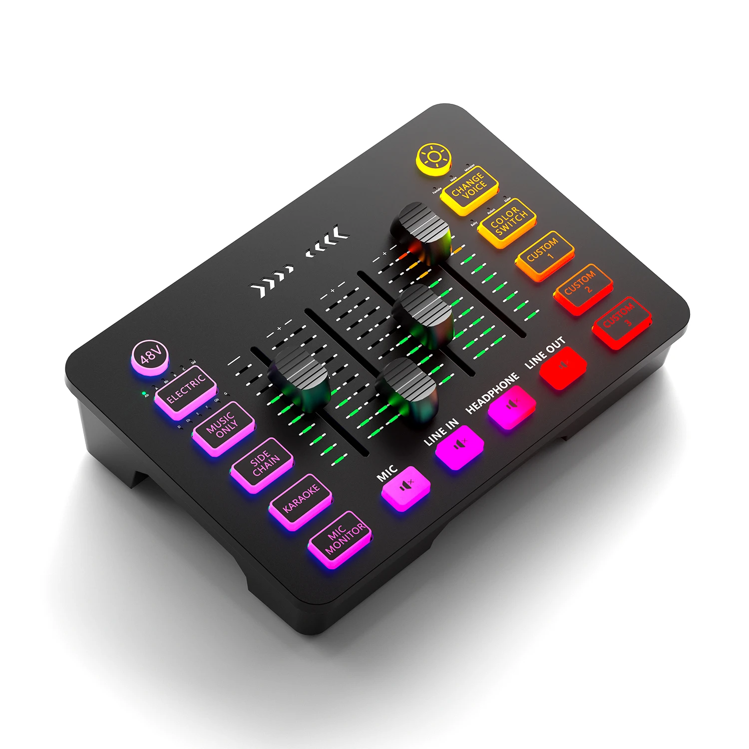 Dsp Professional Digital Mini Mixer Audio Dj Dual Effects Amplifier System Live Music Sound Card Recording Interface Audio Mixer
Dsp Professional Digital Mini Mixer Audio Dj Dual Effects Amplifier System Live Music Sound Card Recording Interface Audio Mixer