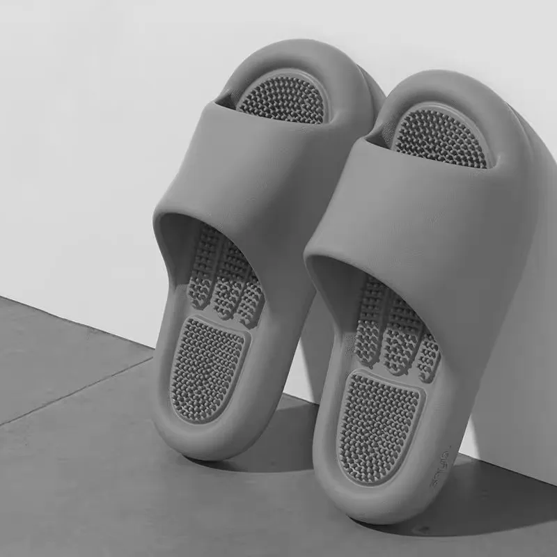 Men Massage Slippers Women Thick Sole Bathroom Shoes Concise Soft EVA Indoor Non-slip Floor Shoe Couples Summer Outdoor Sandals
Men Massage Slippers Women Thick Sole Bathroom Shoes Concise Soft EVA Indoor Non-slip Floor Shoe Couples Summer Outdoor Sandals