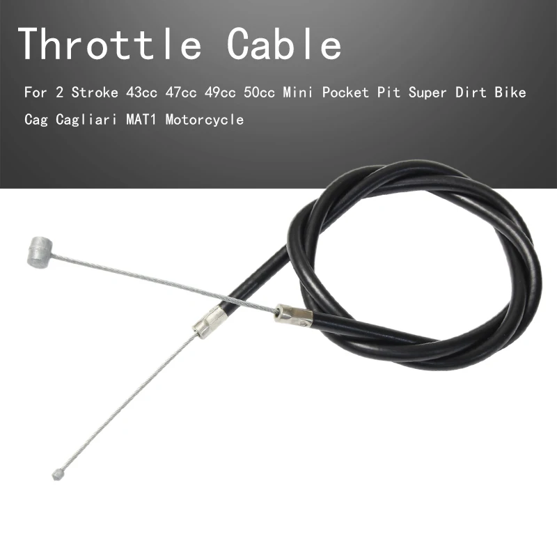 80cm Throttle Cable Replacement for 2 Stroke 43cc 47cc 49cc 50cc Mini Pocket Pit Super Dirt Bike Cag Cagllari MAT1 Motorcycle
80cm Throttle Cable Replacement for 2 Stroke 43cc 47cc 49cc 50cc Mini Pocket Pit Super Dirt Bike Cag Cagllari MAT1 Motorcycle