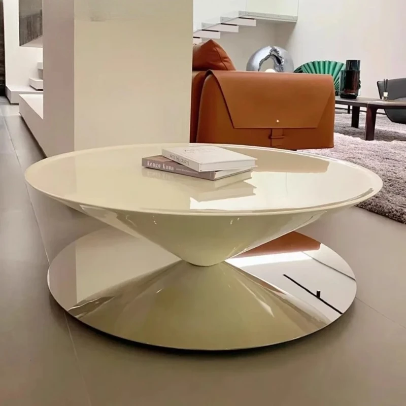 Creative fiberglass conical suspended coffee table balcony side table coffee table
Creative fiberglass conical suspended coffee table balcony side table coffee table