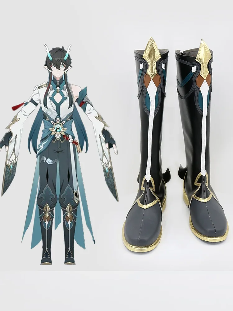 Dan Heng Imbibitor Lunae Game Cosplay Shoes Custom Made Boots Adult Halloween Cosplay Dan Heng Shoes
Dan Heng Imbibitor Lunae Game Cosplay Shoes Custom Made Boots Adult Halloween Cosplay Dan Heng Shoes