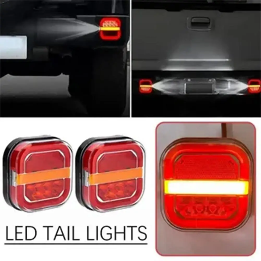 Wireless Brake Lights For Trailer DC12-24V 28LEDs Truck Rear Tail Light LED Turn Signal Indicator Waterproof Brake Light For Car
Wireless Brake Lights For Trailer DC12-24V 28LEDs Truck Rear Tail Light LED Turn Signal Indicator Waterproof Brake Light For Car