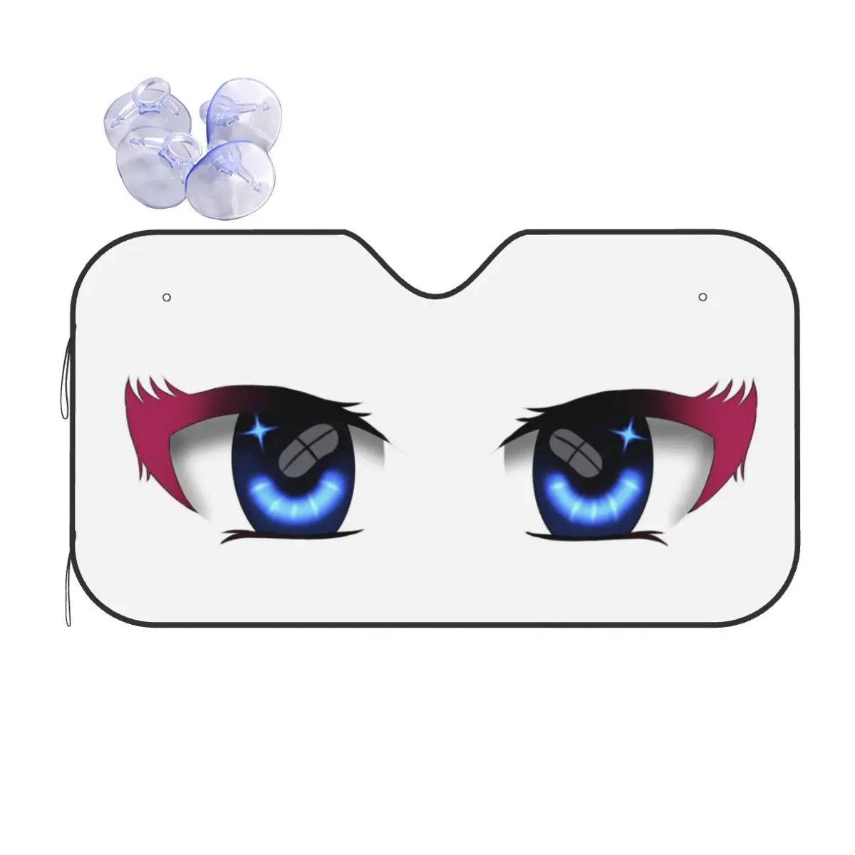 Devil Eyes Funny Sunshade Windscreen Cartoon Aluminium Foil Car Sunshade Heat Reflector
Devil Eyes Funny Sunshade Windscreen Cartoon Aluminium Foil Car Sunshade Heat Reflector