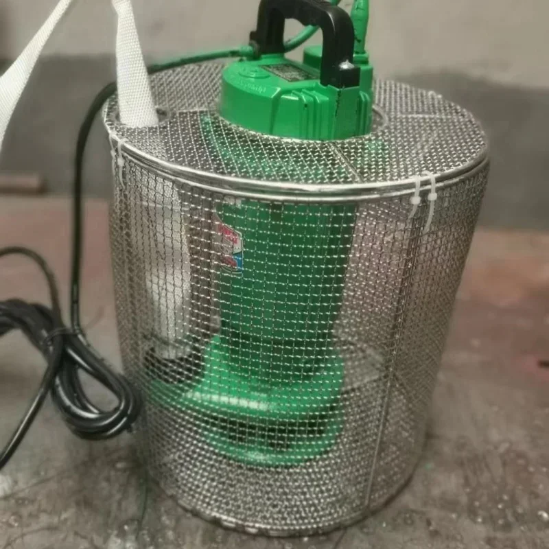 Sewage pump protective cover and mesh 304 stainless steel septic tank diving
Sewage pump protective cover and mesh 304 stainless steel septic tank diving