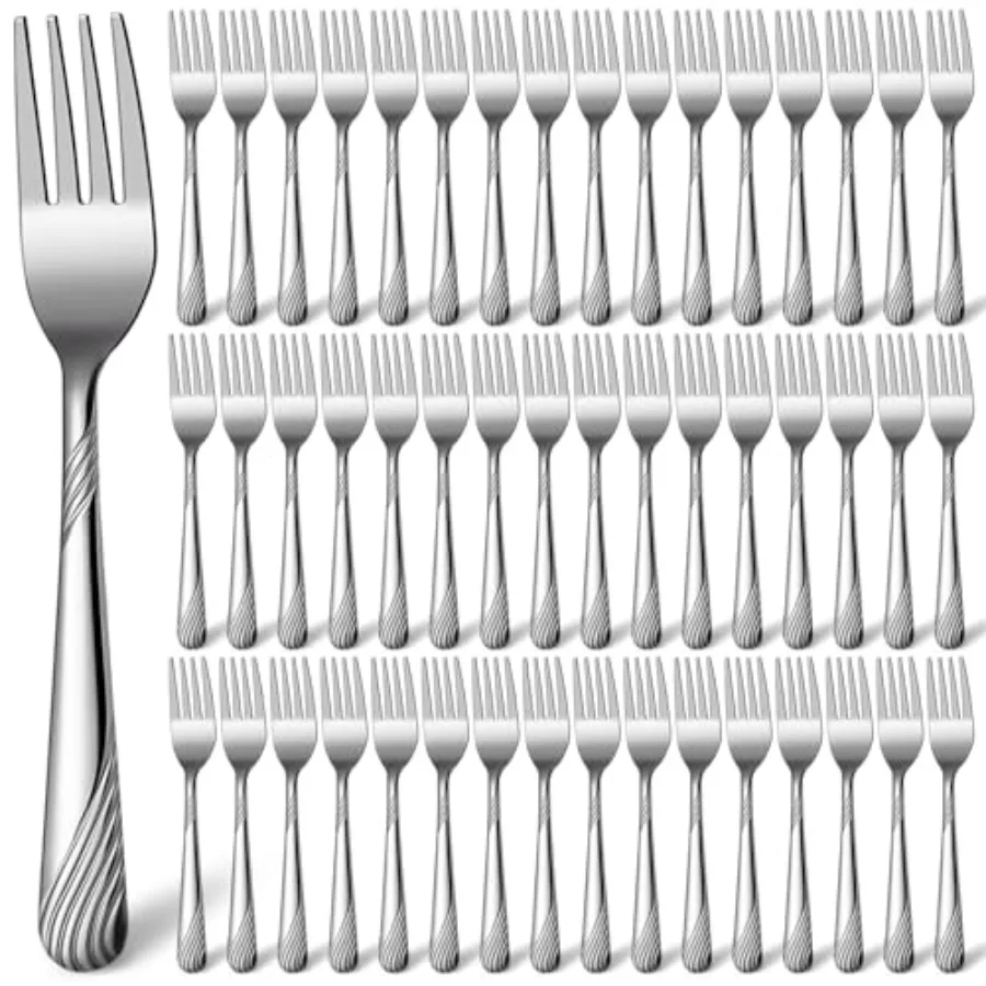 Pcs Metal Dinner Forks Bulk Set 6.9 Inch Stainl Steel Forks Sierware Mirror Polished Reusable Cutlery for Home Kitchen Restaura
Pcs Metal Dinner Forks Bulk Set 6.9 Inch Stainl Steel Forks Sierware Mirror Polished Reusable Cutlery for Home Kitchen Restaura