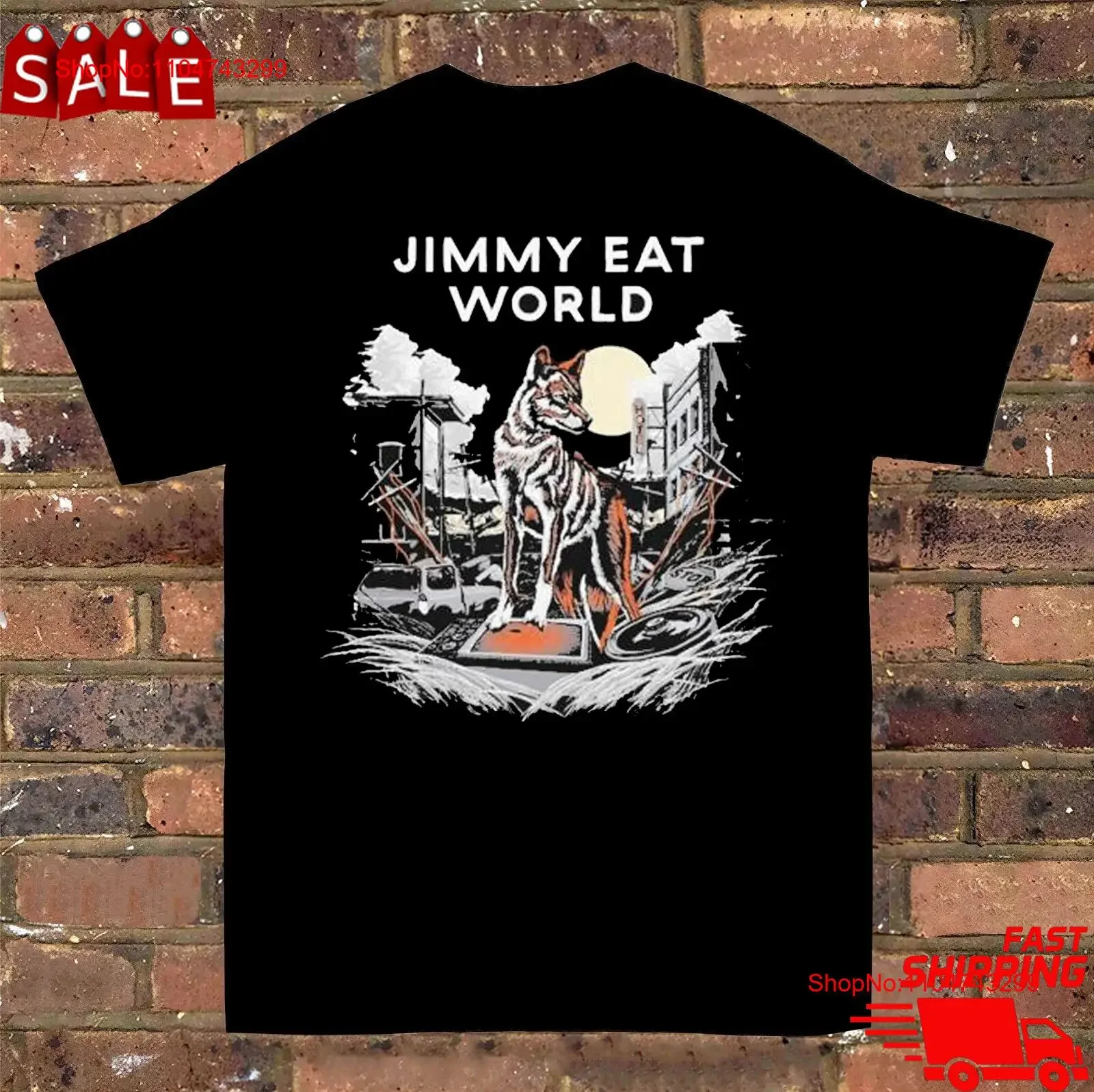 Футболки Jimmy Eat World Wolf Moon с короткими рукавами IN0330, винтажный стираный дышащий универсальный повседневный топ для повседневной носки
Футболки Jimmy Eat World Wolf Moon с короткими рукавами IN0330, винтажный стираный дышащий универсальный повседневный топ для повседневной носки