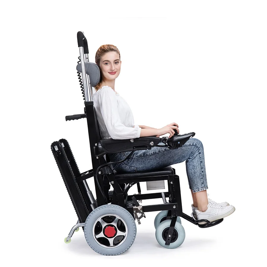KSM-302 Portable Folding Light Stair Climbing Electric Wheelchair Stair Climber Electric Wheel Chair
KSM-302 Portable Folding Light Stair Climbing Electric Wheelchair Stair Climber Electric Wheel Chair