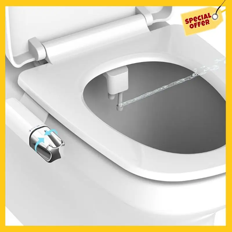 Toilet Bidet Attachment Smart Bidets Ultra-Slim Nozzles Self Cleaning Braided Hose Kit
Toilet Bidet Attachment Smart Bidets Ultra-Slim Nozzles Self Cleaning Braided Hose Kit