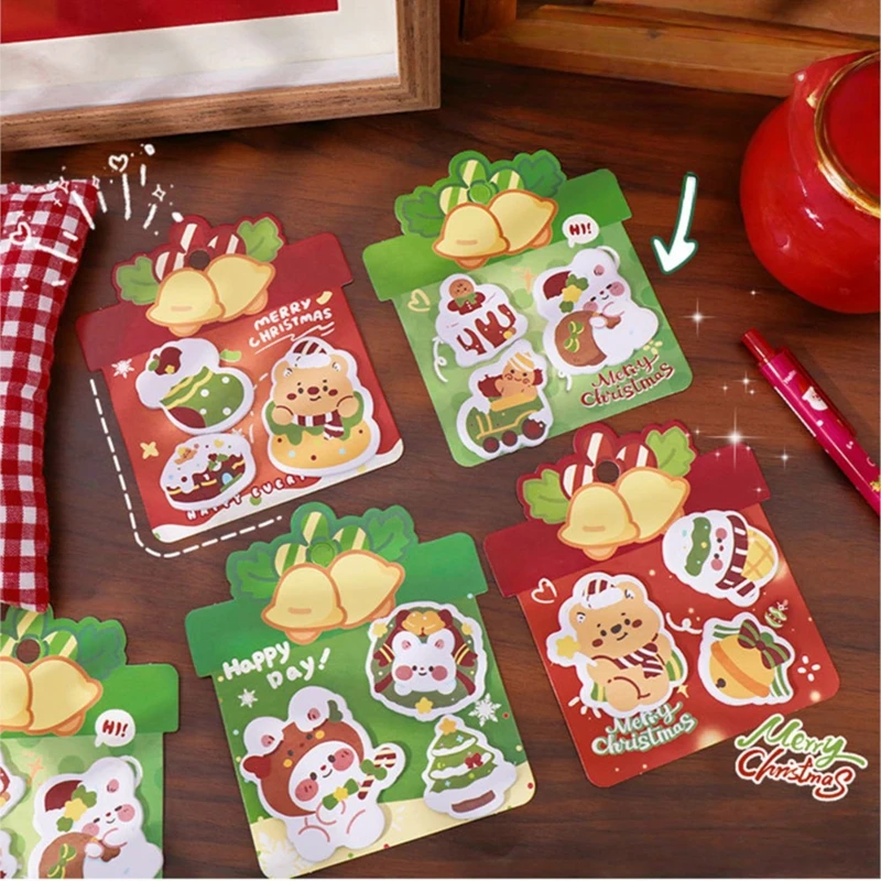 60pcs Christmas Sticky Notes N Times Cartoon Christmas Memo Pad Cute Adhesive Portable Notepad Post Office NotesPost Memo Pads
60pcs Christmas Sticky Notes N Times Cartoon Christmas Memo Pad Cute Adhesive Portable Notepad Post Office NotesPost Memo Pads