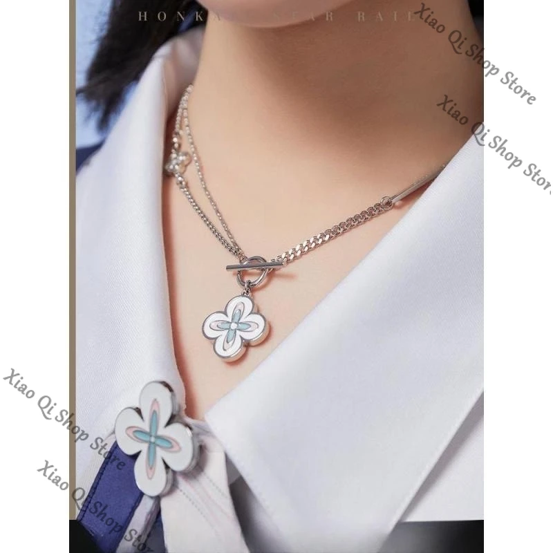 Game Honkai: Star Rail ambitus March 7th Theme series necklace, brooch exquisite High appearance level Collector's Edition gift
Game Honkai: Star Rail ambitus March 7th Theme series necklace, brooch exquisite High appearance level Collector's Edition gift