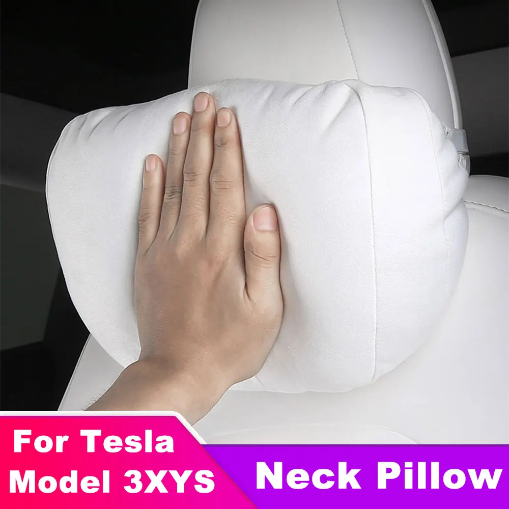 Neck Pillow For Tesla 3Y S X Soft Memory Car Seat Headrest Comfortable Cushion Styling Accessories
Neck Pillow For Tesla 3Y S X Soft Memory Car Seat Headrest Comfortable Cushion Styling Accessories