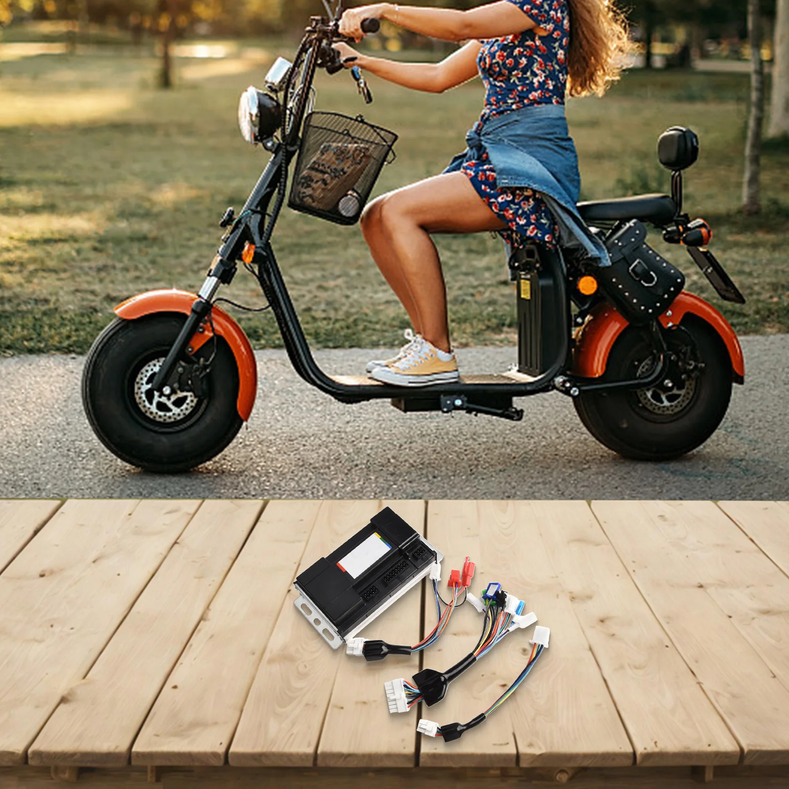 1500W Electric Controller Brushless Electric Bike Controller 48V 60V 72V 50A Current Aluminum Material Brushless DC Controller
1500W Electric Controller Brushless Electric Bike Controller 48V 60V 72V 50A Current Aluminum Material Brushless DC Controller