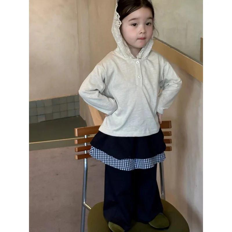 2025New Fashion Girls' Sweatshirt Children's Autumn Outfit Toddler Hooded Base Shirt Baby Super Cute Casual Top
2025New Fashion Girls' Sweatshirt Children's Autumn Outfit Toddler Hooded Base Shirt Baby Super Cute Casual Top