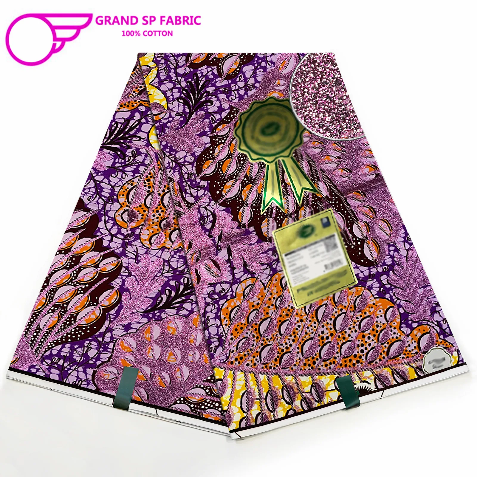 Grand Super Fabric 100% хлопок Африканская восковая ткань Высококачественная восковая ткань Анкара с восковым принтом для шитья 6 ярдов Женская ткань FF-14-45
Grand Super Fabric 100% хлопок Африканская восковая ткань Высококачественная восковая ткань Анкара с восковым принтом для шитья 6 ярдов Женская ткань FF-14-45