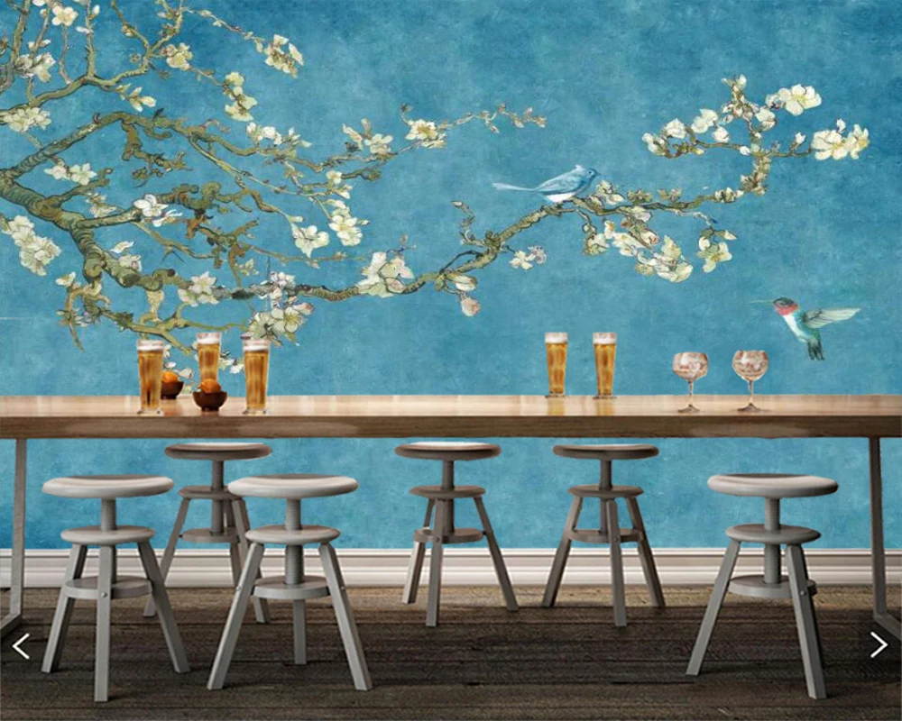 Papel de parede custom 3d flowers and birds landscape art wallpaper living room tv bedroom home decor
Papel de parede custom 3d flowers and birds landscape art wallpaper living room tv bedroom home decor
