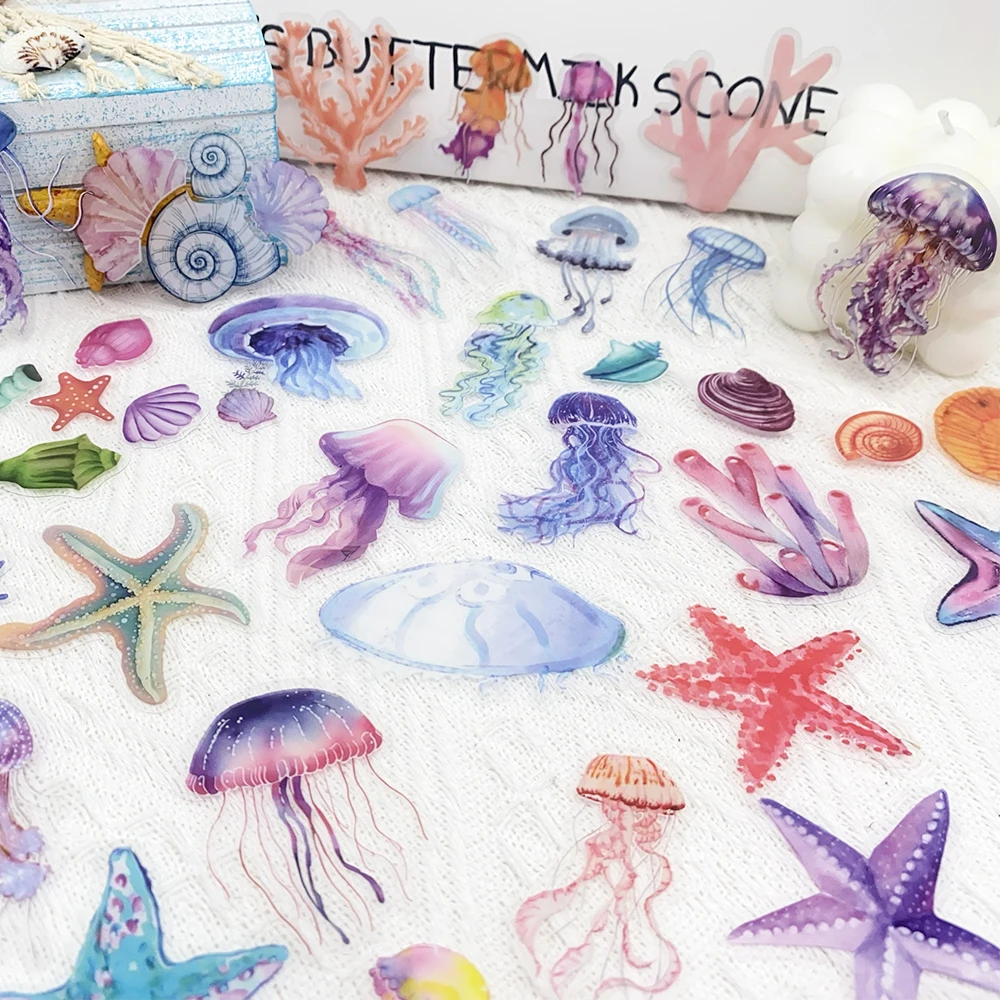 50pcs Tropical Fish Transparent PET Stickers Decals For Phone Laptop Suitcase Skateboard DIY Waterproof Stickers Creative Gifts
50pcs Tropical Fish Transparent PET Stickers Decals For Phone Laptop Suitcase Skateboard DIY Waterproof Stickers Creative Gifts