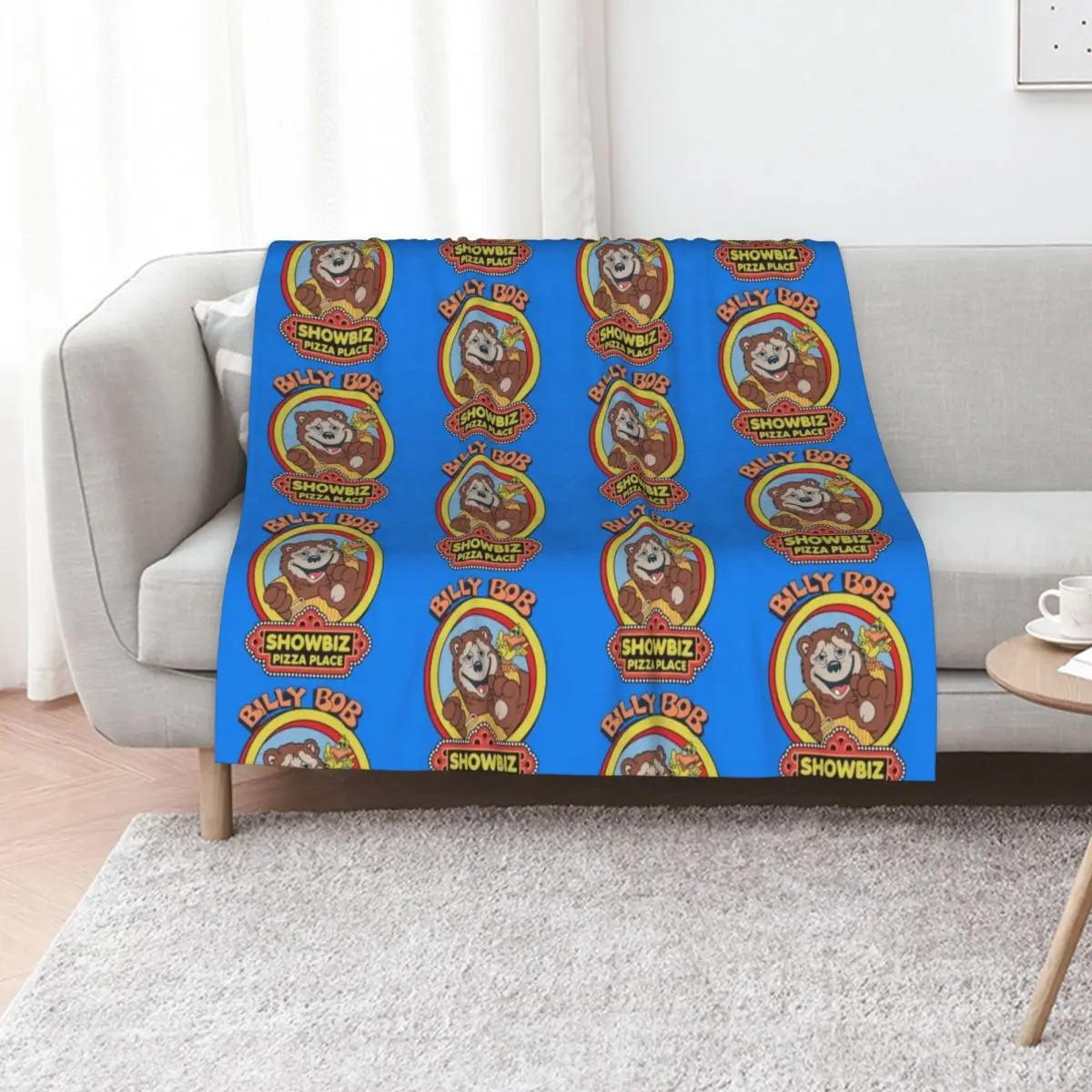Showbiz Pizza Billy Bob Throw Blanket Stain Resistant Cozy Warm Blanket
Showbiz Pizza Billy Bob Throw Blanket Stain Resistant Cozy Warm Blanket