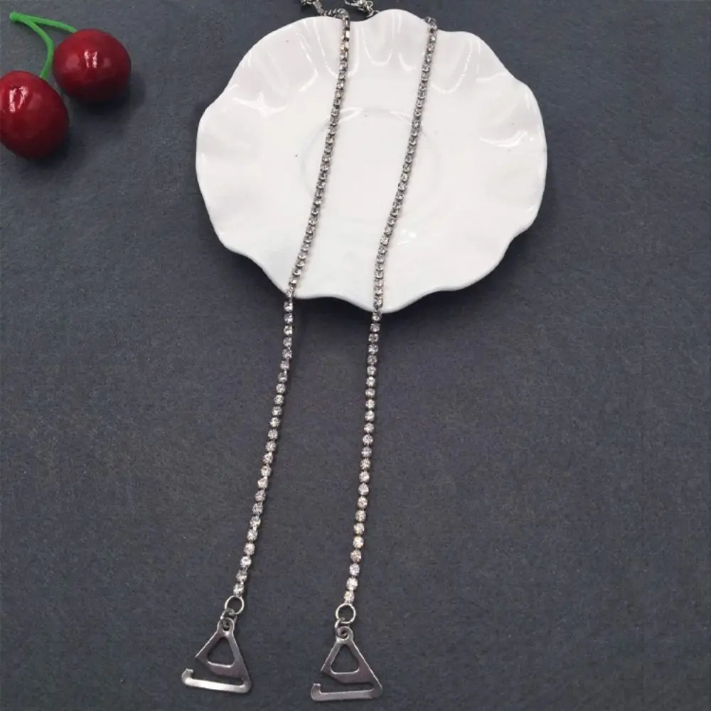 Fashion Metal Bras Straps Rhinestone Adjustable Shoulder Straps Aniti-slip Shiny Women Lingerie Accessories
Fashion Metal Bras Straps Rhinestone Adjustable Shoulder Straps Aniti-slip Shiny Women Lingerie Accessories