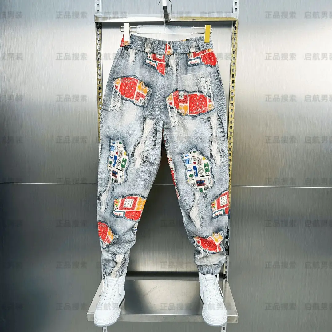 Новые весенне-летние повседневные брюки в стиле ретро для мужчин: стильные, свободные, с контрастными цветами, уличные леггинсы, брюки в стиле хип-хоп
Новые весенне-летние повседневные брюки в стиле ретро для мужчин: стильные, свободные, с контрастными цветами, уличные леггинсы, брюки в стиле хип-хоп